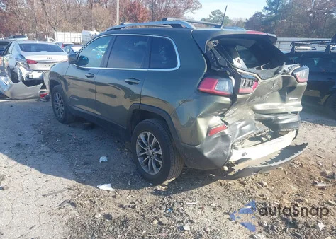 2019 Jeep Cherokee Latitude Plus 4X4 z USA, uszkodzony, nr VIN 1C4PJMLBXKD237154